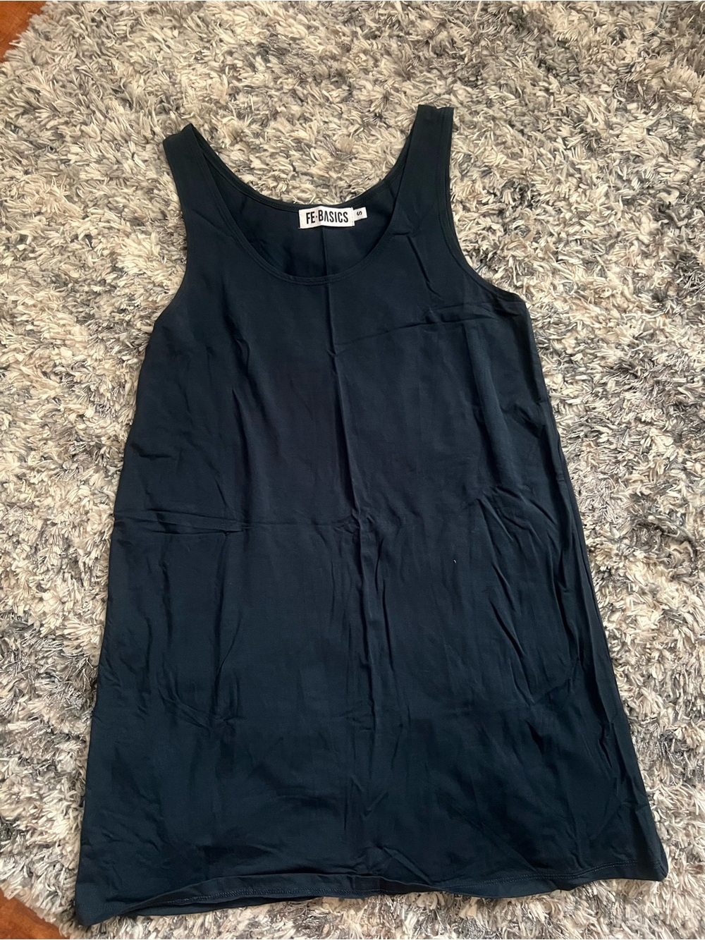 Fighting Eel Basics Black Scoop Neck Tank Top